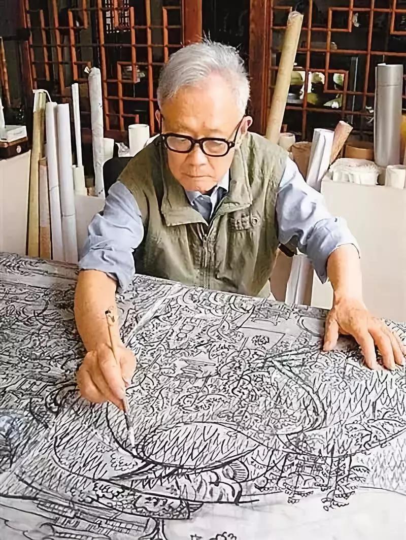 習總書記高度贊揚與肯定藝術家周令釗老先生
